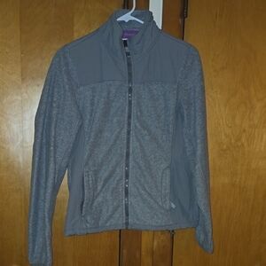 Aeropstale Women's Gray Full-Zip Jacket